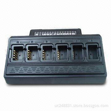 6-Way Charger with 15 to 30°C Operating Temperature, Measures 445 x 230 x 295mm